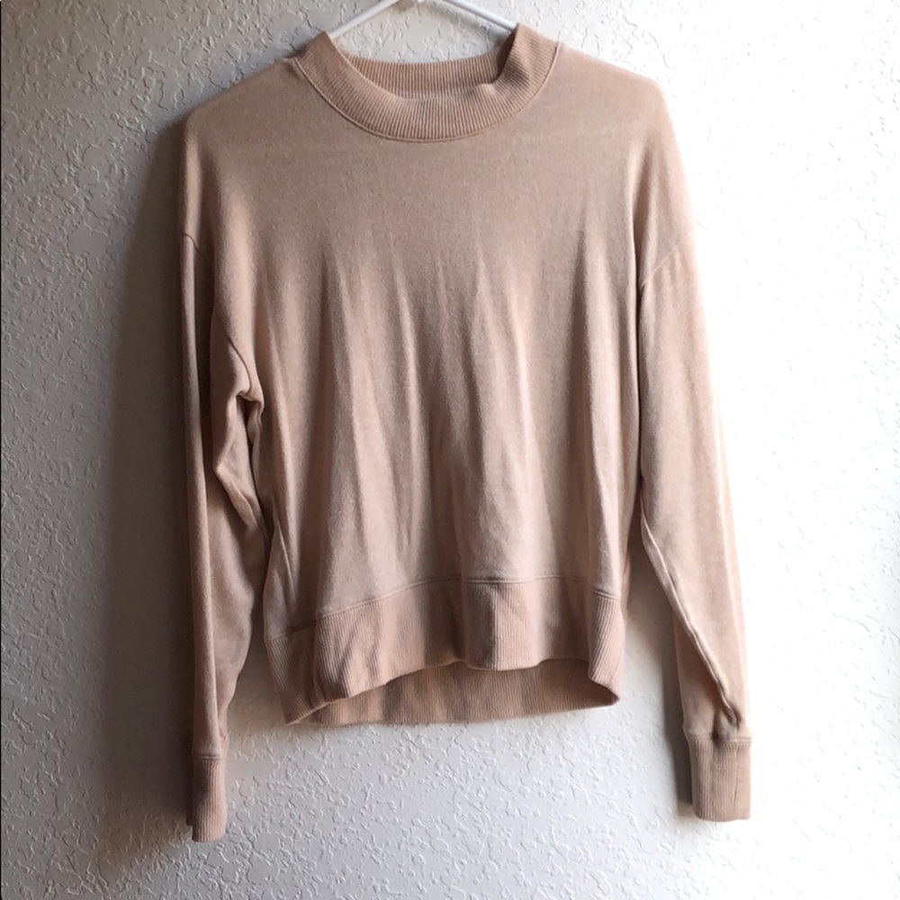J. Crew Creamy Tan Sweater Top